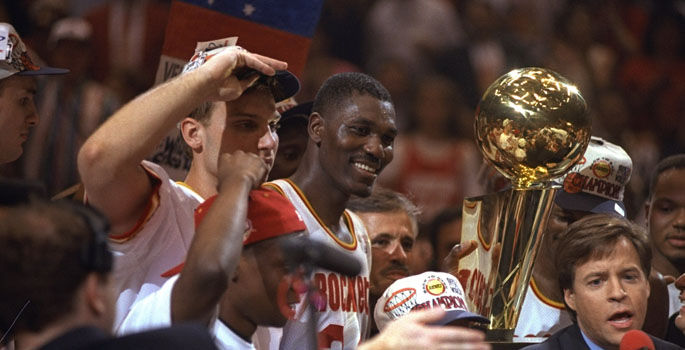 NBA编年史(1994-95):乔丹复出 <a href=/lanqiuzhiboba/rockets/ target=_blank class=infotextkey>火箭</a>神奇卫冕