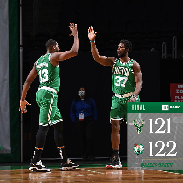 <a href=/lanqiuzhiboba/celtics/ target=_blank class=infotextkey>凯尔特人</a>122-121险胜<a href=/lanqiuzhiboba/bucks/ target=_blank class=infotextkey>雄鹿</a>
