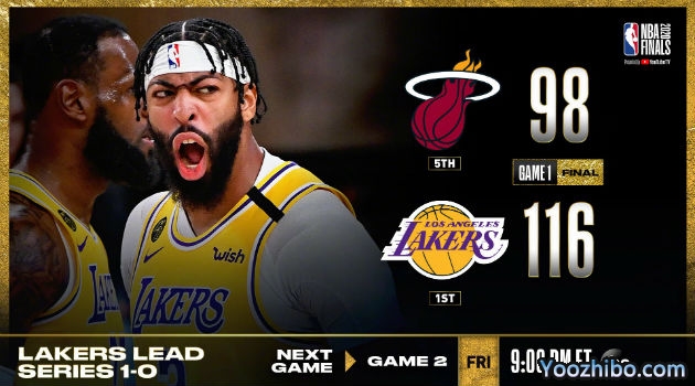 <a href=/lanqiuzhiboba/lakers/ target=_blank class=infotextkey>湖人</a>大胜<a href=/lanqiuzhiboba/heat/ target=_blank class=infotextkey>热火</a>总决赛开门红